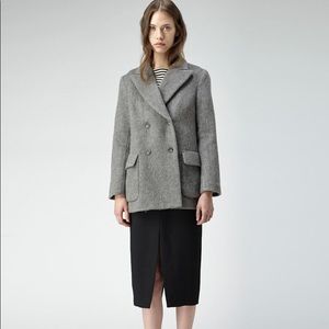 Steven Alan Gray Double-Breasted Coat